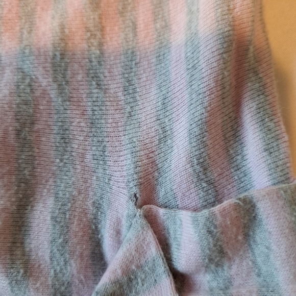 Gymboree girls size 5 striped dress, embroidered crown & heart, asymetric hem - Picture 4 of 6